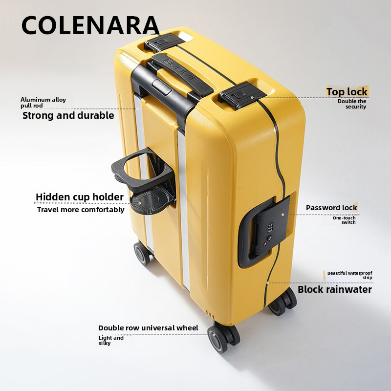 COLENARA Bagage Reistas 20''24 - Spinner Wheel Rolling Suitcase 20 Inch recensie en prijs