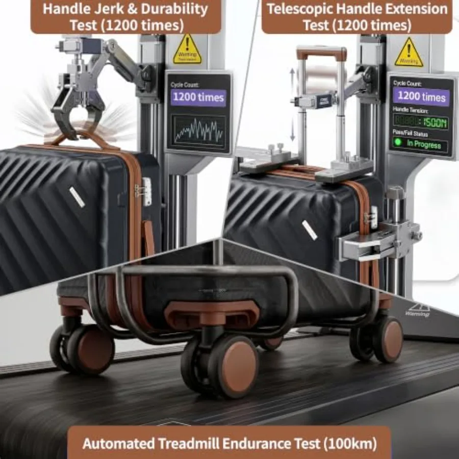 5-delige set reiskoffers met h - Expandable Hard Shell Luggage Set recensie en prijs