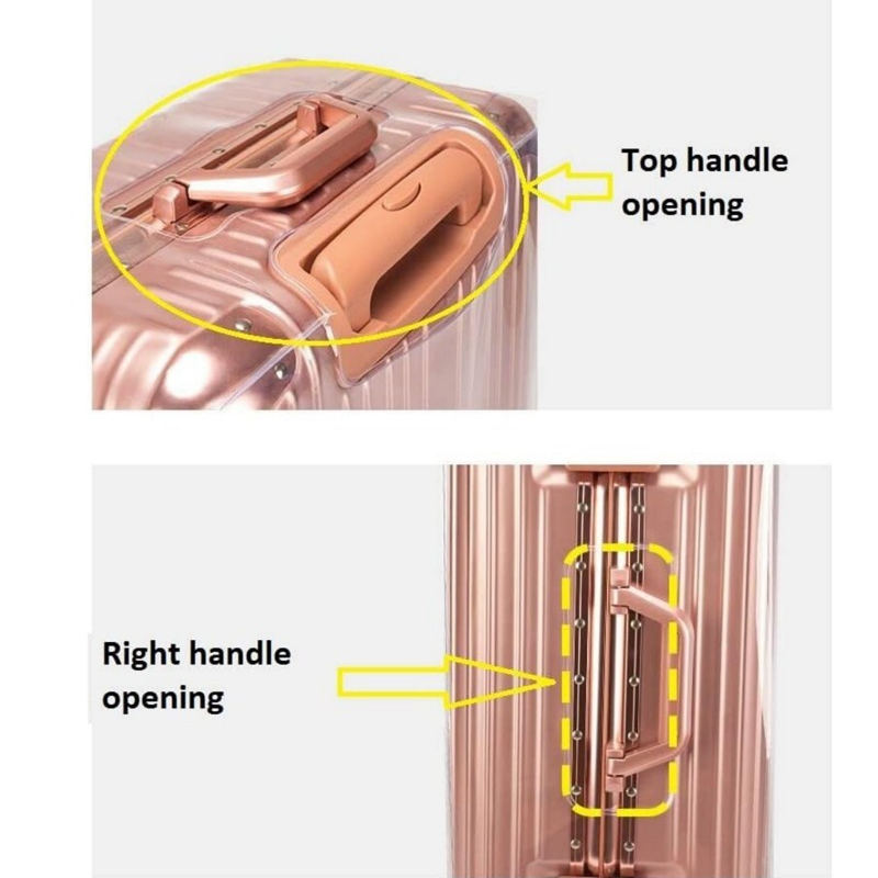 Waterdichte kofferstofkap op w - Luggage Protective Cover Transparent recensie en prijs