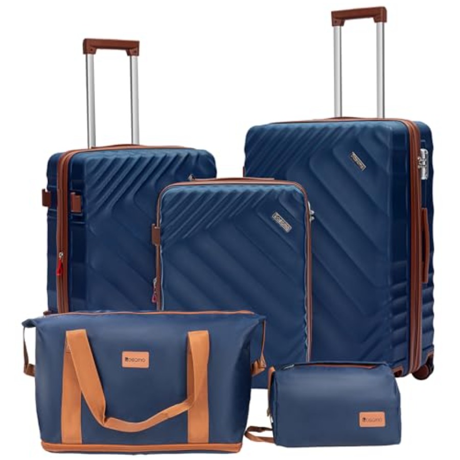 5-delige hardcase uitbreidbare - Expandable Hard Shell Luggage Set recensie en prijs
