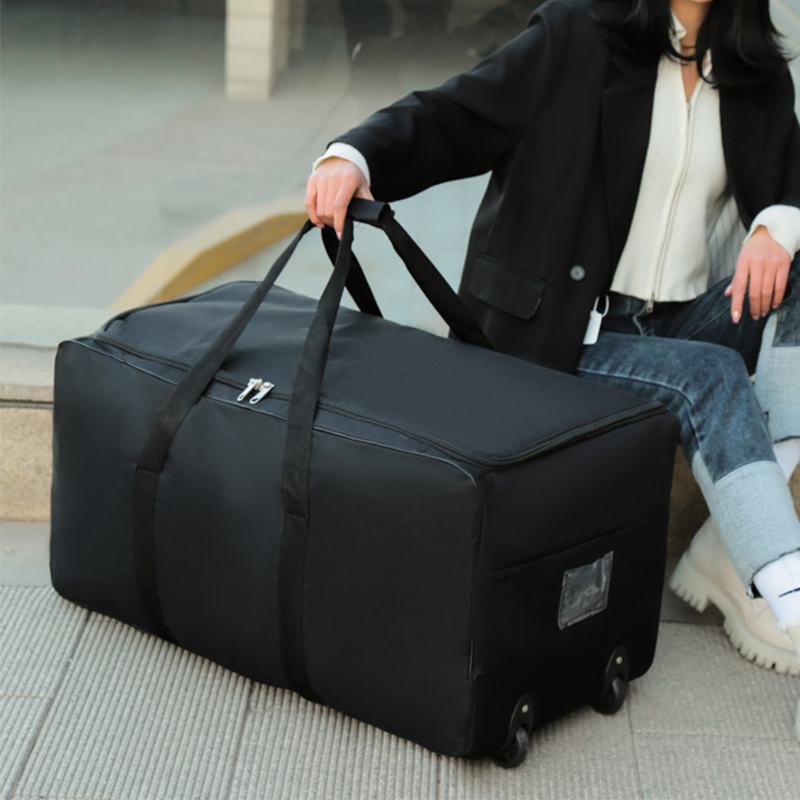 Trolleytassen met grote capaci - Foldable Rolling Luggage Bag recensie en prijs