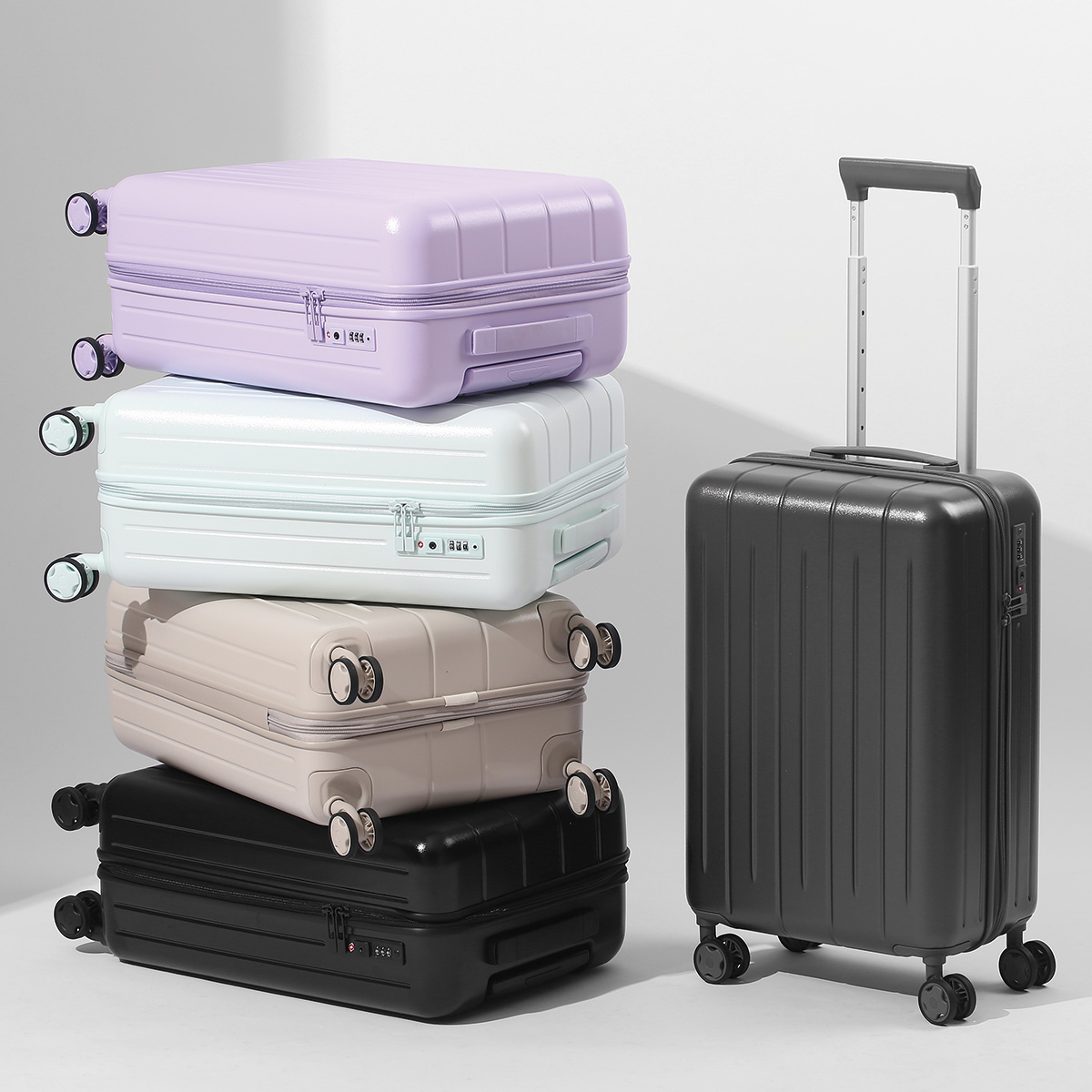 20 inch PC hardcase koffer met - Spinner Wheel Rolling Suitcase 20 Inch recensie en prijs