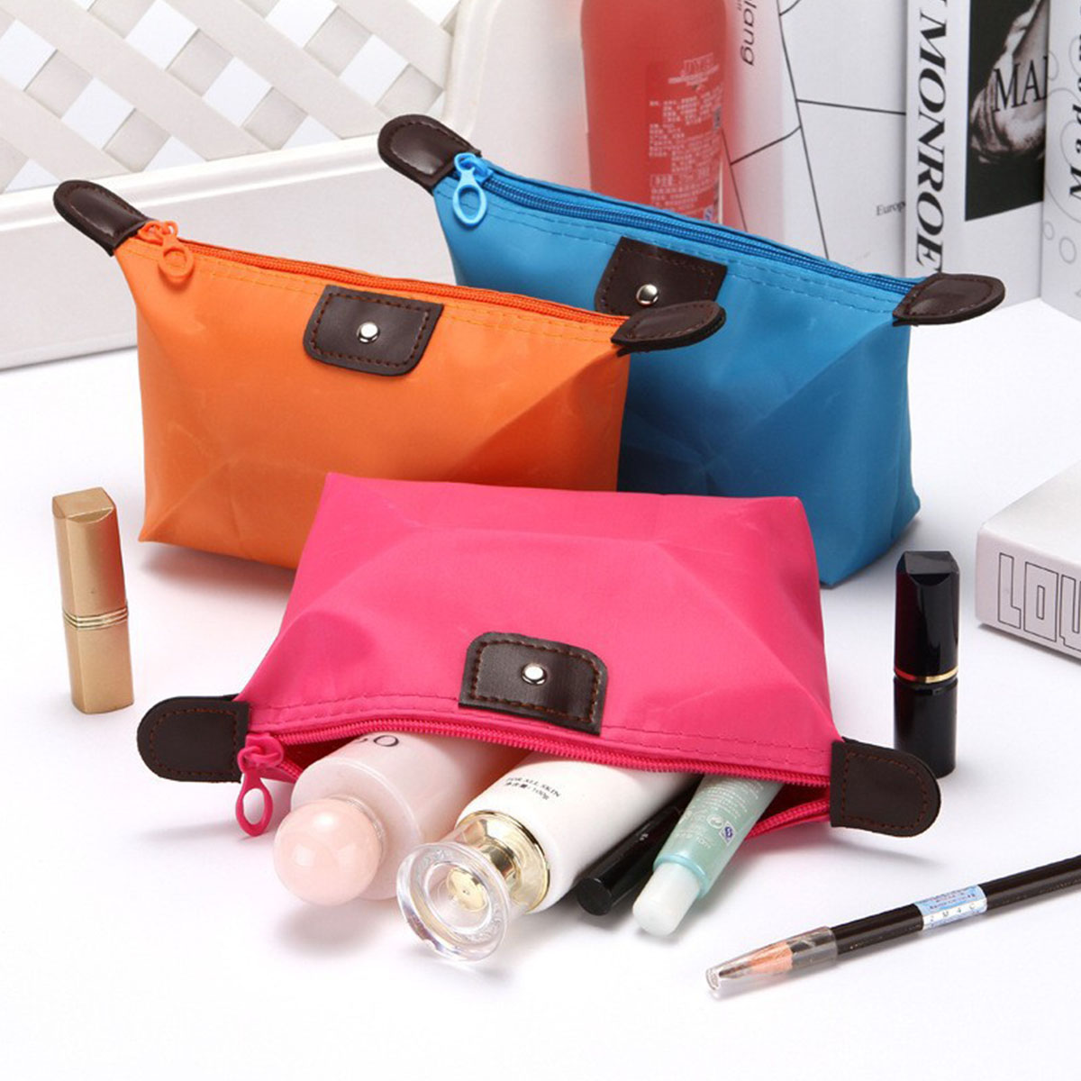 Opvouwbare cosmetische opbergt - Cosmetic Bags recensie en prijs