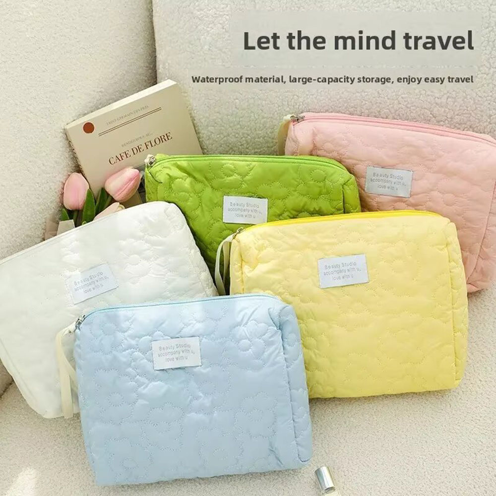 Nieuwe bloempatroon make-up ta - Cosmetic Bags recensie en prijs