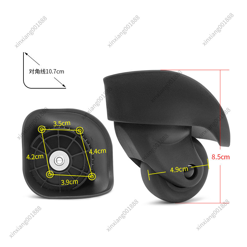 Voor Delsey French Ambassador  - Silent Replacement Luggage Wheels recensie en prijs
