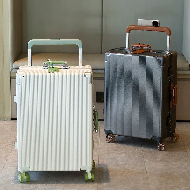 Reiskoffer met brede handgreep - Spinner Wheel Rolling Suitcase 20 Inch recensie en prijs