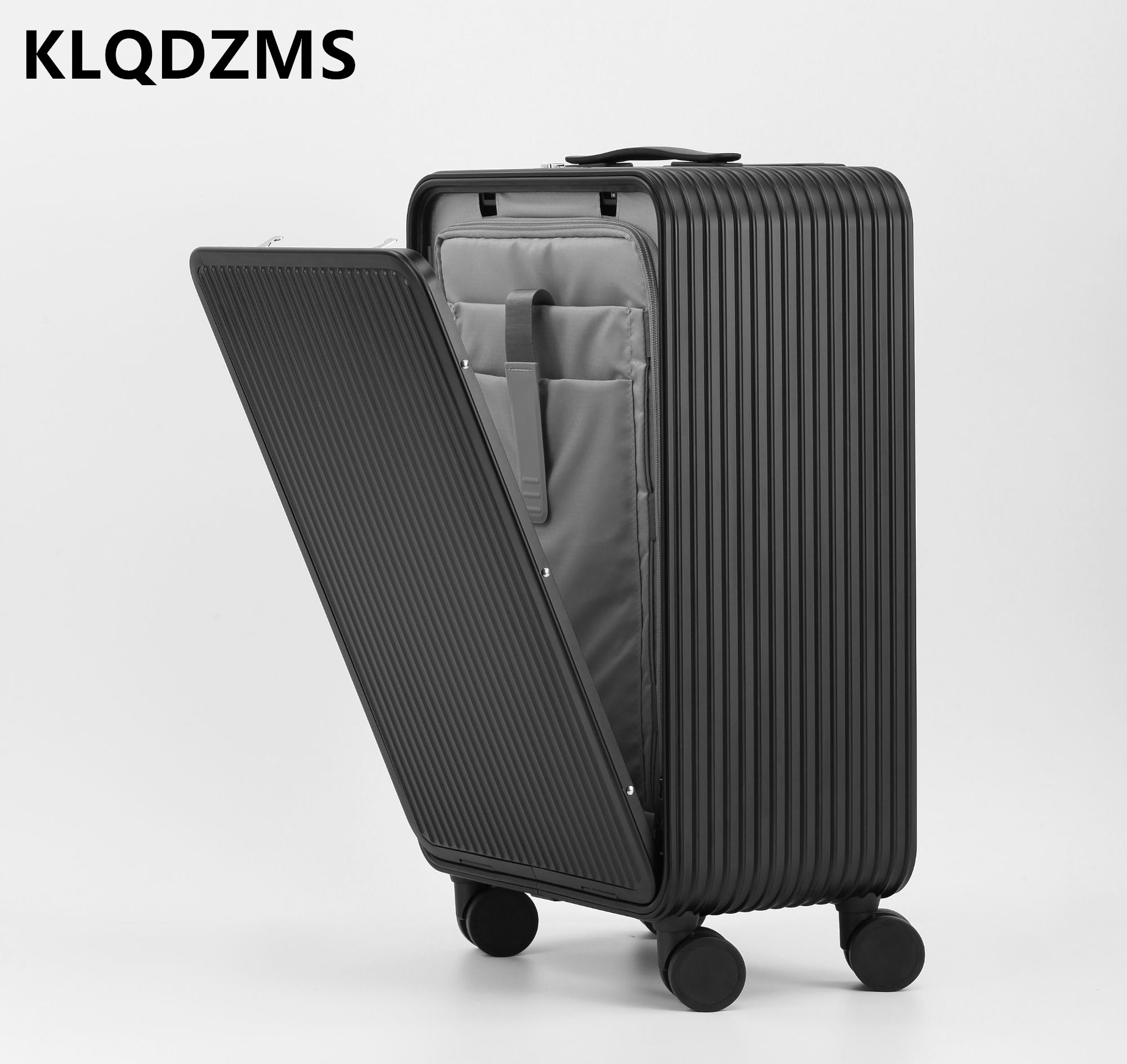 KLQDZMS Bagage Volledig alumin - Front Opening Laptop Luggage 24 Inch recensie en prijs
