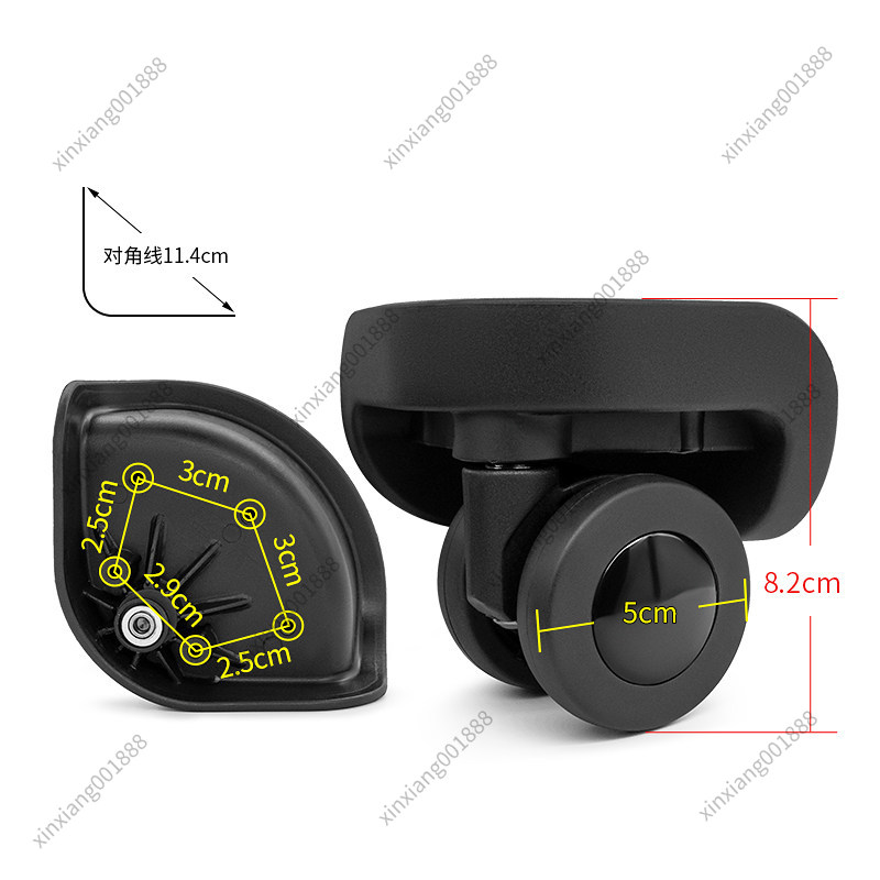 Vervangende wielen voor ShengY - Silent Replacement Luggage Wheels recensie en prijs